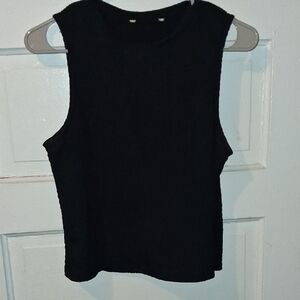 Elegant Black Sleeveless Tank Top